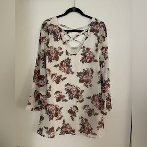 Tobi floral dress